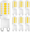 DiCUNO G9 LED Bulb, 4000K Natural White, LED G9 Light Bulbs 4W,
