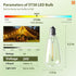4 Pack ST38 Bulbs, E12 24V Bulbs, addlon Replacement Low Voltage Shatterproof Plastic LED Only Compatible with Our