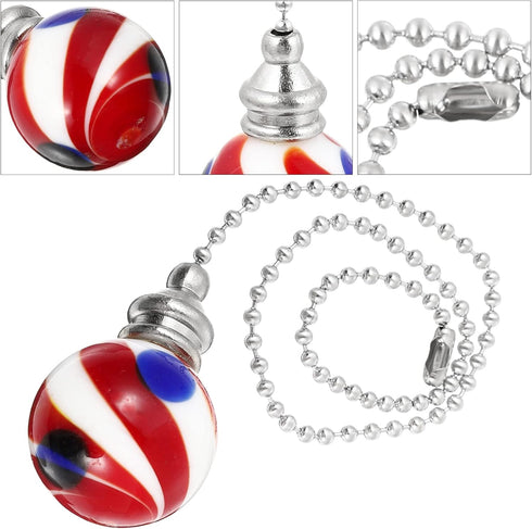 Unique Pull Chain Chandelier Pendant for Ceiling Fan Decor
