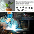 Welding Practice Kit, 12.01 x 4.25 Inch Flower Coupons, DIY Steel Art Training for Beginners MIG Arc Stick TIG