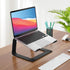 GleYo 10-16" Laptop Stand for Desk Detachable Aluminum Computer Riser Portable Metal Notebook Printer Stand Holder