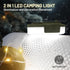 32.8FT 4 1 (10 Camping String Lights, in Rechargeable Waterproof Hanging Lamp Portable LED Light for Outdoor Camping