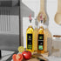 4 Pack Olive Oil Dispenser, Weighted Liquor Pour Spout, Stainless Steel Automatic Spouts for Liquor Bottles, Oil