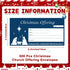 Cholemy 500 Pcs Christmas Offering Envelopes, 6.3 x 3.1 Inch Tithes and Donation Envelopes for Church Supplies (Star)