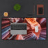 GENERIC Gecko Clinging to a Color-Changing Canyon Wall Desk Mat - Vibrant Colors, Premium Quality