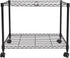 Finnhomy Premium 1-Tier Metal Rolling File Cart for Letter and Legal Size Folders, Black