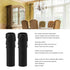 10Pcs 4 Inch E14 Tall Candle Socket Covers, Chandelier Socket Covers, Molten Wax Drop Pattern, Caliber Plastic Candle
