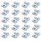 20 Pack P3010 Channel Nut and 1/2" x 15/16" Bolt for 1-5/8" Strut Channel Steel Screws
