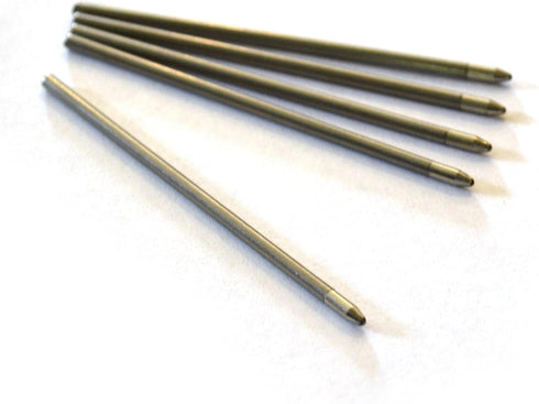 Dockem Red Replacement Ink Styluses, 2.25 mm x 67 mm, 1mm Medium Point Tips for Items DCKMST14