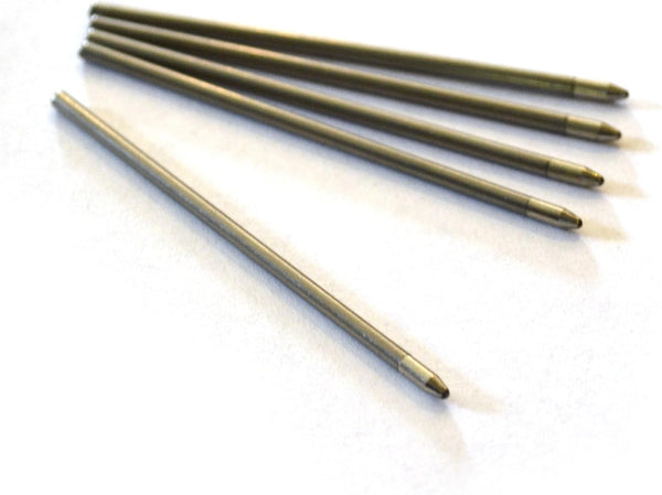 Dockem Blue Replacement Ink Styluses, 2.25 mm x 67 mm, 1mm medium point tips for Items DCKMST14, DCKMST14-GBX … by Dockem