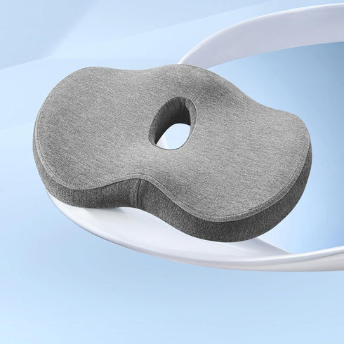 Generic Heavy Duty Support Cushion - Posture Support, Seat Cushion for Airplane Travel | Orthopedic Memory Foam Pillow