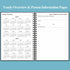 5.8" 8.5", Blood Pressure Log Book - Record & Monitor Your Daily Blood Pressure, Heart Rate Readings at Home, x Black