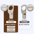 Thick Marine Grade Copper Electric Wire Lugs, 20Pcs Tinned Copper Gauge 8Awg-5/16" Ring Battery Cable Connectors