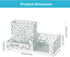 EasyPAG Desk Organizer with 3 Compartment for Pencil, Sticky Note Holder, and Office Accessories, White