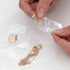 GPI Pack of 500 Clear Plastic Jewelry Zip Bags - 1" X 1" 2 Mil Thick, Reclosable Poly Baggies