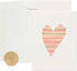 Papyrus Blank Romantic Card - Anniversary, Friendship (Heart)