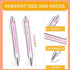 Jutom 50 Pcs Teacher Appreciation Gifts, Inspirational Ballpoint Pens for Teacher School Office Supplies (Classic)