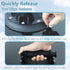 8" Heavy Duty Suction Cup Lifter | 1 Pack Industrial Glass Vacuum Suction Cups with Pressure Gauge