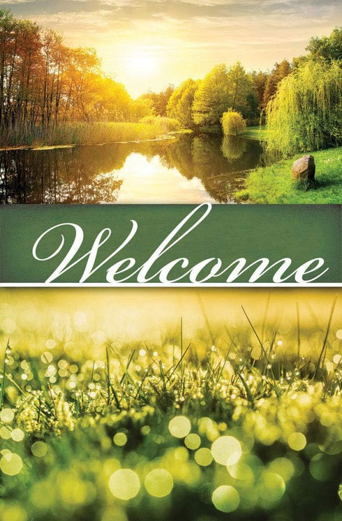 Church Bulletin 8.5" x 11" - Summer Welcome, Full Color, Pack of 100