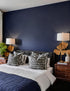 Countertop 17.7" 393.7" Yasinet Peel and Stick Wallpaper Blue Wallpaper Blue Contact Paper Navy Waterproof Self