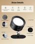 3 360 Dimmable 2 Pack) LED Wall Mounted Lights, Rechargeable Wall Sconce Lamps, Color Temps & Remote and Touch