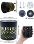 (1PC) DDRIC Decorative Solar Mandala Lights, Metal Solar Powered Outdoor Wall Sconces, Waterproof Step Lights, Warm