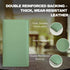 LINTRU Oversized Server Book, Expandable & Zipper Pockets Server Books for Waitress, Double Reinforced & Wear-Resistant