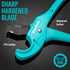 DURATECH PEX Pipe Cutter, Tubing Cutter for 1/8"-1" PEX and Rubber Hoses(NOT for PVC Pipe), with PTFE-Coated Sharp Blade, Suitable for Home and Plumbing Repairs