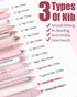 Four Candies 14 Pack Pastel Gel Ink Pen Set, Cute Retractable 0.5mm Fine Point, Note Taking Aesthetic Pens