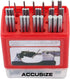 Accusize Industrial Tools Thread Measuring Wire Set, U.S. and Metric with Holders, Eg06-1002