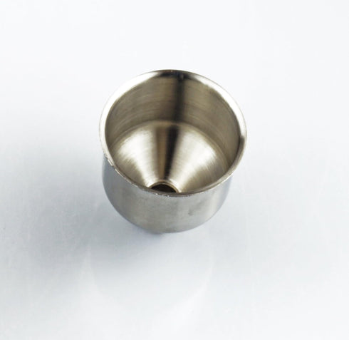 SE Stainless Steel Funnel for Flasks, Small Metal Funnel for Filling Liquor Flask, Transferring Oil, Juice, Milk, with