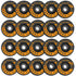 20PCS Flap Disc - 4-1/2 Inch Sanding Grinding Wheel for Angle Grinder, Assorted Grits 40 60 80 120