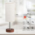 3 Dimmable Dicoool Touch Bedside Table Lamp with USB - Way Redwood Lamps for Bedroom Nightstand, Desk Lamp