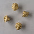 Wwxuanke Lion Door Knob, Brass Lion Head Knob, Creative Animal Knob for Wardrobe and Cabinet, 2 Pack Gold