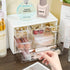 Mini Desk Storage Organizer with 6 Drawers, FODIENS Stackable Craft Drawer Cabinet for Makeup, Jewelry