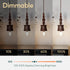 6 Pack Bulbs 100 800LM Dimmable Bulb, E12 5000K B11 5.5W, ALAMPEVER Chandelier Light Watt Equivalent, Bright LED Light