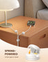 Lamicall 12Pack Rotatable Cord Organizer, Office Desk Nightstand Accessories - Cable Clips Management, Birthday Gifts