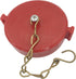 Happy Tree (2 Pack) 2-1/2" NST/NH Plastic Fire Hose Connection Standpipe Cap Fitting, Red Anti Theft