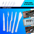 Shoe Goo Black Shoe Repair Adhesive Bundle: 10 Snip Tip Applicators & 5 Plastic Spreader Tools by 203Brands