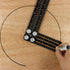 Six-Sided Aluminum Alloy Angle Measuring Tool - Full Metal Template Tool for Handymen Builders DIY