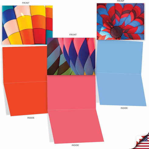 The Best Card Company, 10 Fun Cards for All Occasions, Boxed Assorted Notecard Set, 4 x 5.12 Inch