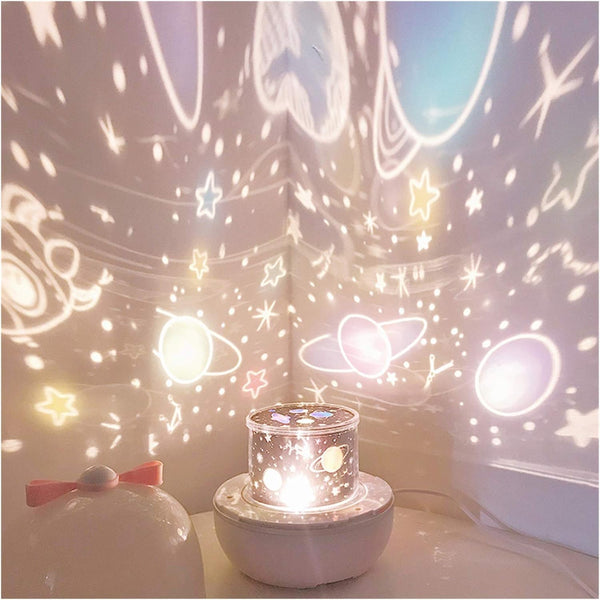YXCKG Baby Night Light Projector, Sky Light Projector 2 in 1 Night Light
