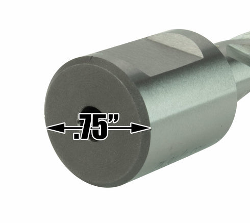 Steel Dragon Tools 7/16" x 2" High Speed Steel Annular Cutter with 3/4" Weldon Shank