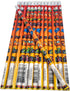Formula One Sport Car Racing Print Wooden Pencils, #2 Lead, 48 Pack