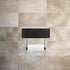LIFKOME Stainless Steel Toilet Paper Holder with Wipes Dispenser, Square Wall-Mount Tissue Box for Bathroom and Toilet