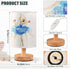 YYZZH Table Lamp Ballerina Ballet Dancer in Pastel Color Dancing on White Nightstand Lamp with Wood Base Fabric Lamp