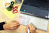 PAPERIAN Brilliant Weekly Scheduler, Wirebound Undated Weekly Planner Pad (Red)