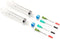 Mini Industrial Syringe Pack, 10ml Luer Lock Syringes with Blunt Needles for Precision Crafting & Repairs