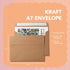 Pack It Chic - A7 Kraft Envelopes 5” X 7” (110 Count) Self Seal Envelopes for Wedding Invitations, Save the Date Cards, Graduation, Baby Shower, Photos, Greeting Cards, Mailings - 5 1/4" X 7 1/4" by Pack It Chic