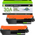 greencycle CF230A Toner Cartridge Replacement for HP 30A Black Laserjet Pro MFP M227fdw M227fdn (2PCS)